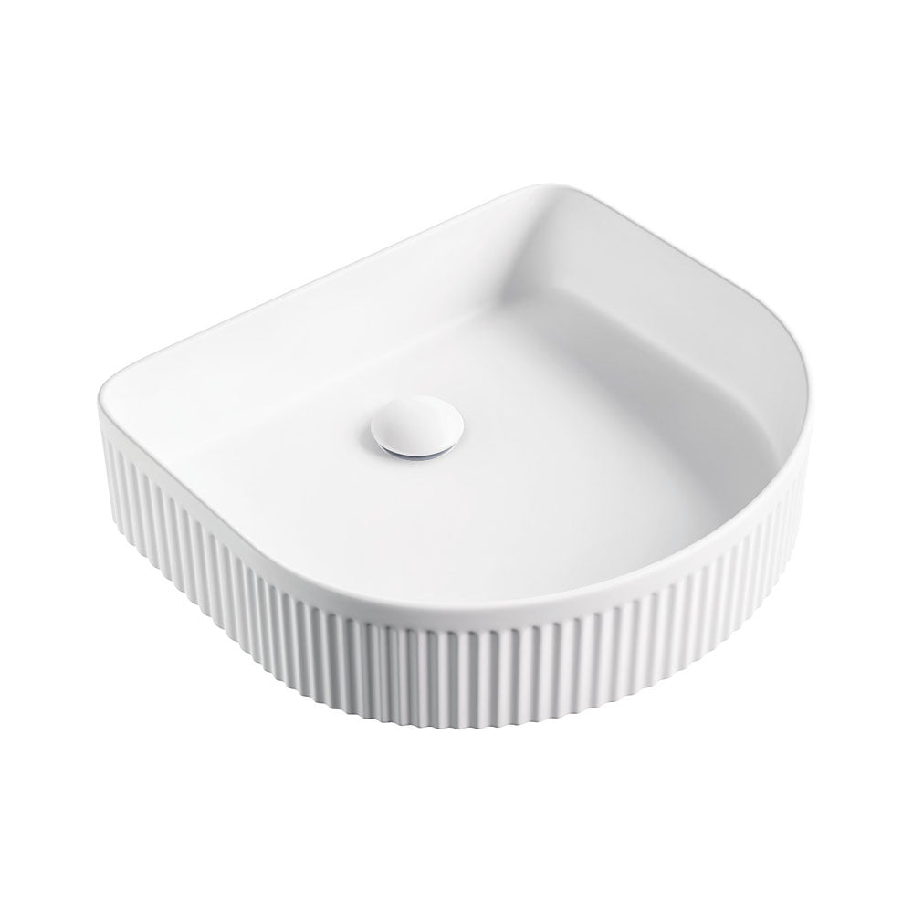 Eleanor Fluted Arch Above Counter Basin