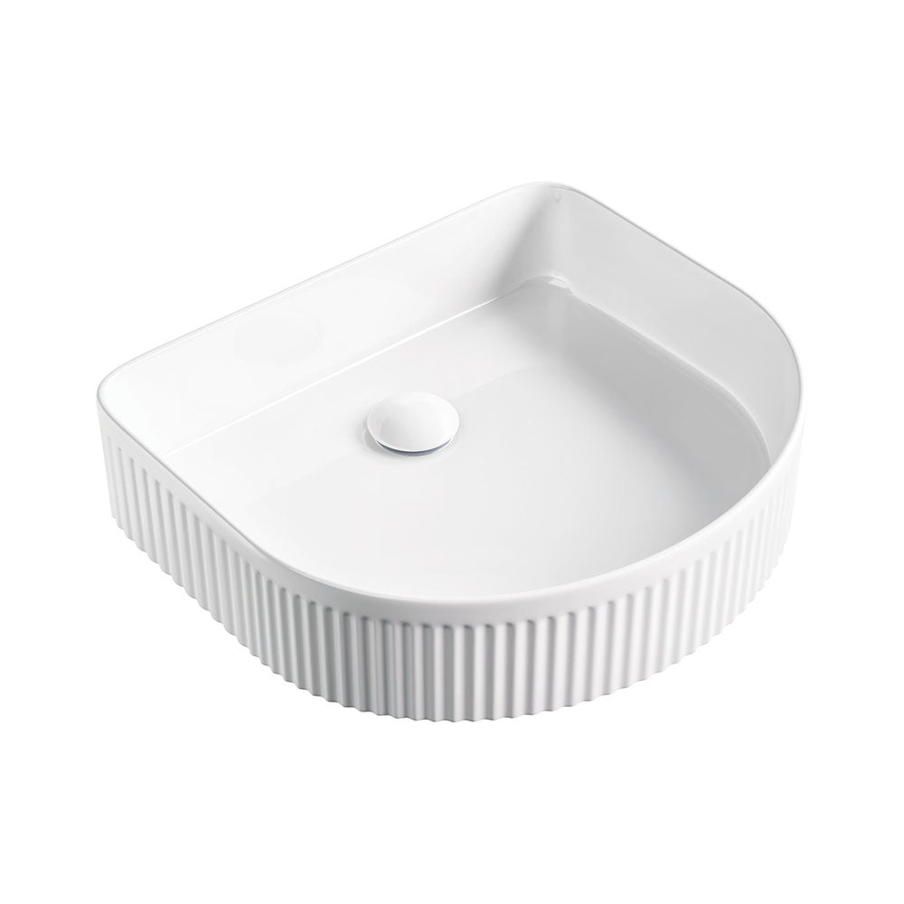 Eleanor Fluted Arch Above Counter Basin