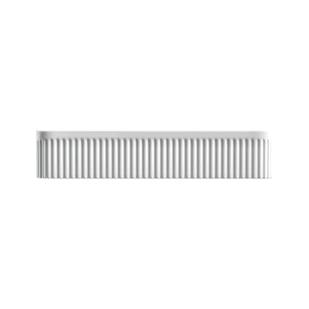 Eleanor Fluted Rectangular Above Counter Basin