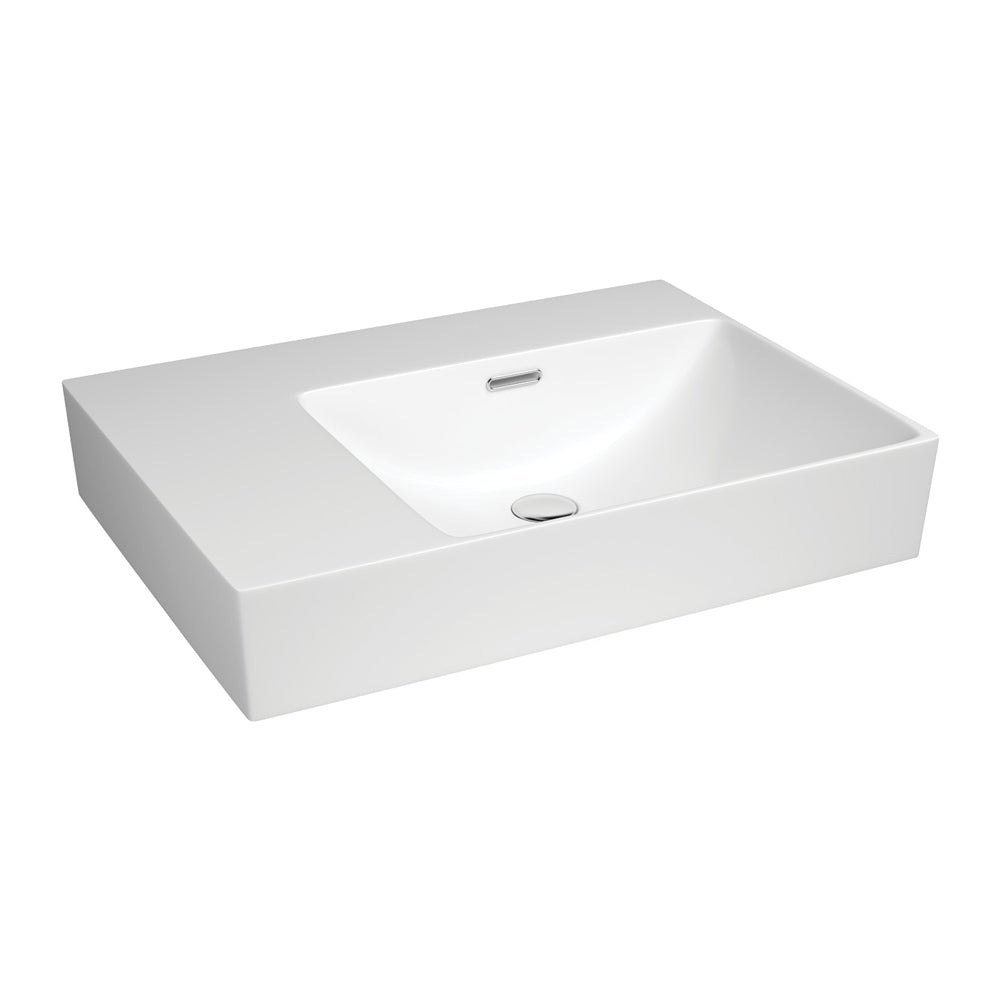 Tono 600 Wall Hung Basin Right Hand Bowl
