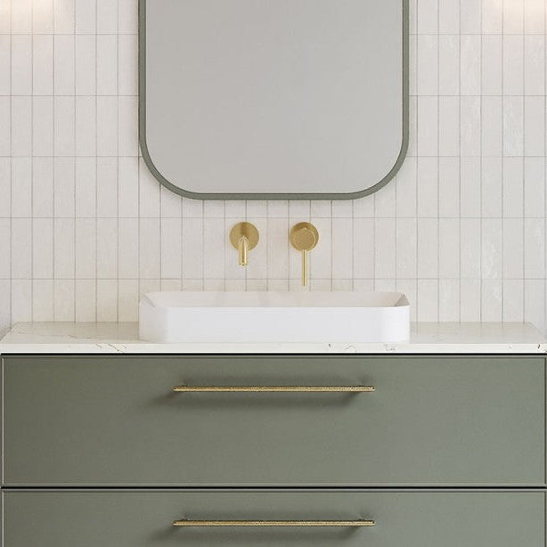 Rome Basin 600mm Gloss White