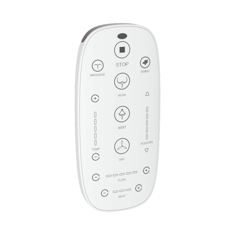 Sesto - ST22 Smart Toilet inc Matte White Flush Plate