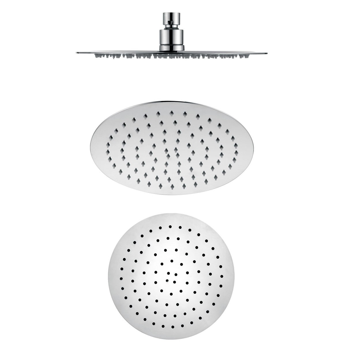 Cresta - Polished Chrome 250mm Square Shower Head