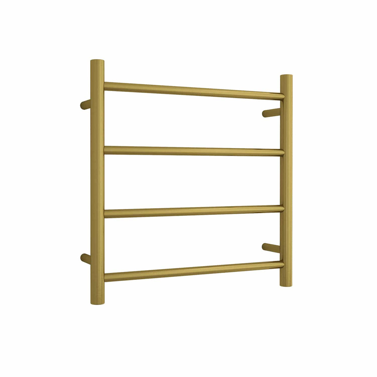 Thermorail - Straight/Round 550x550x122mm 41Watts 4 Bars - Brushed Gold