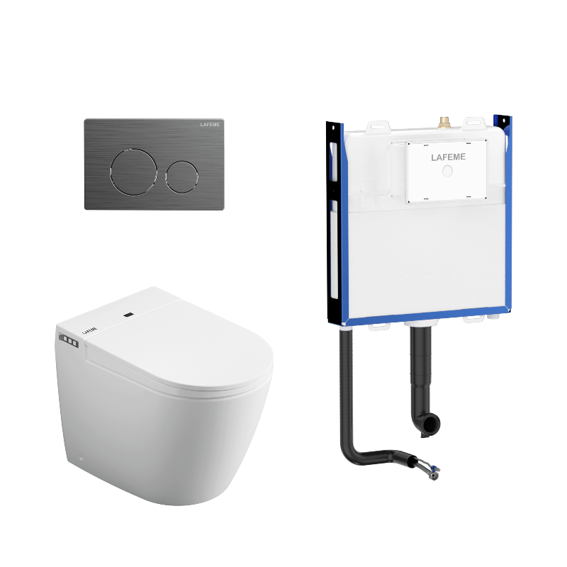 Crawford - ST21 Smart Toilet inc Gunmetal Flush Plate