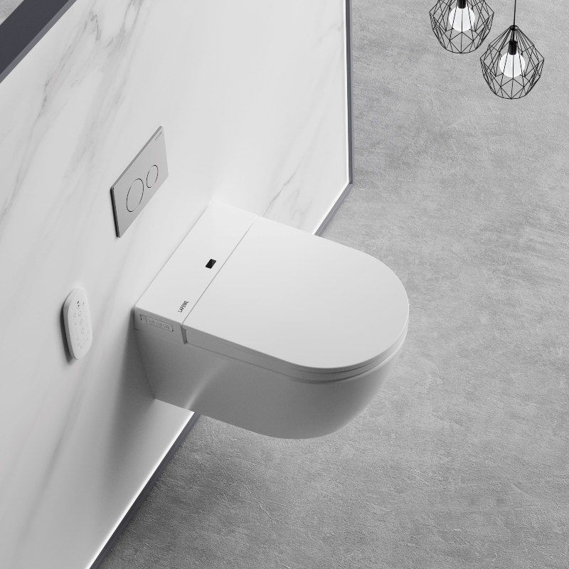 Sesto - ST22 Smart Toilet inc Matte Black Flush Plate