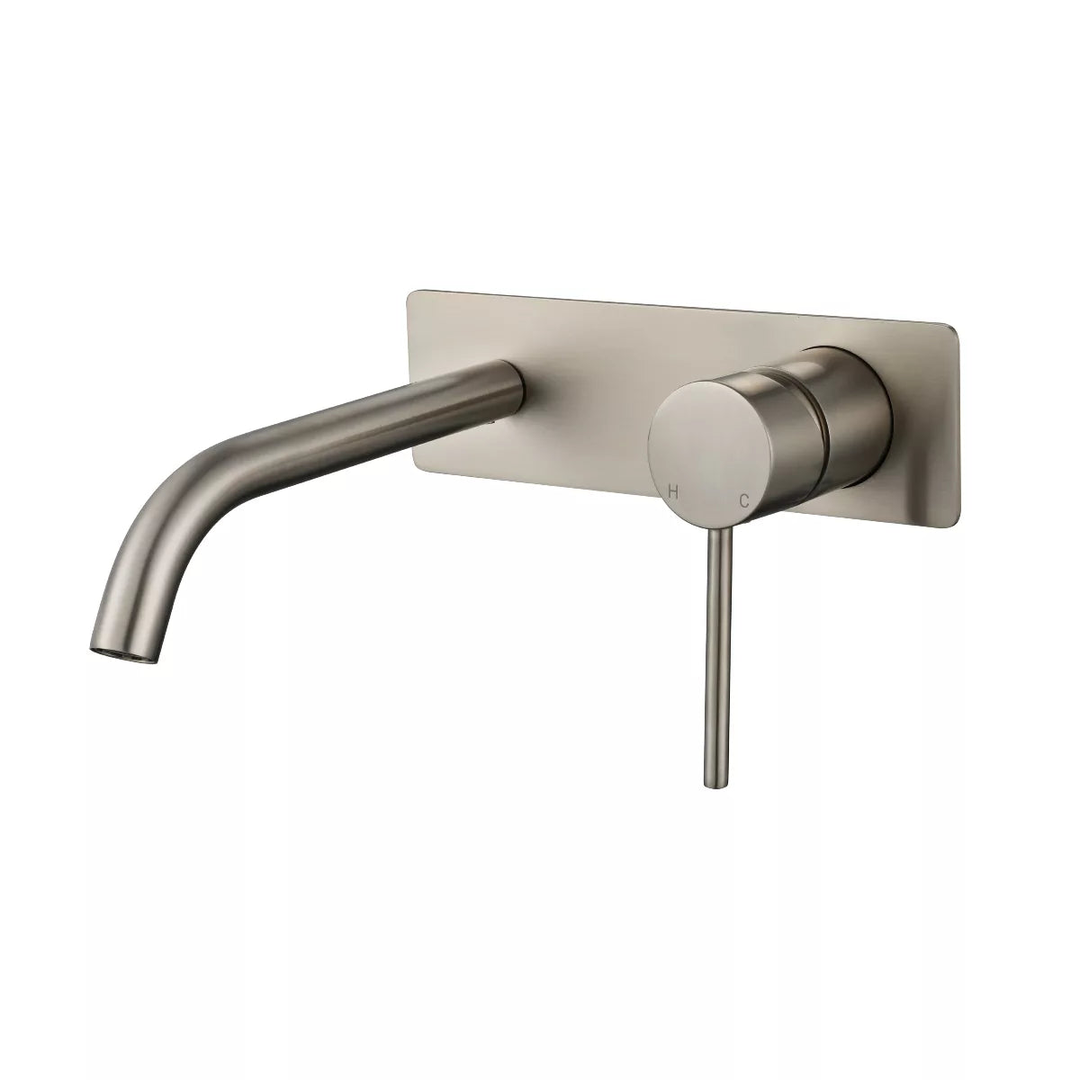Star Mini - Brushed Nickel Wall Mixer Combination