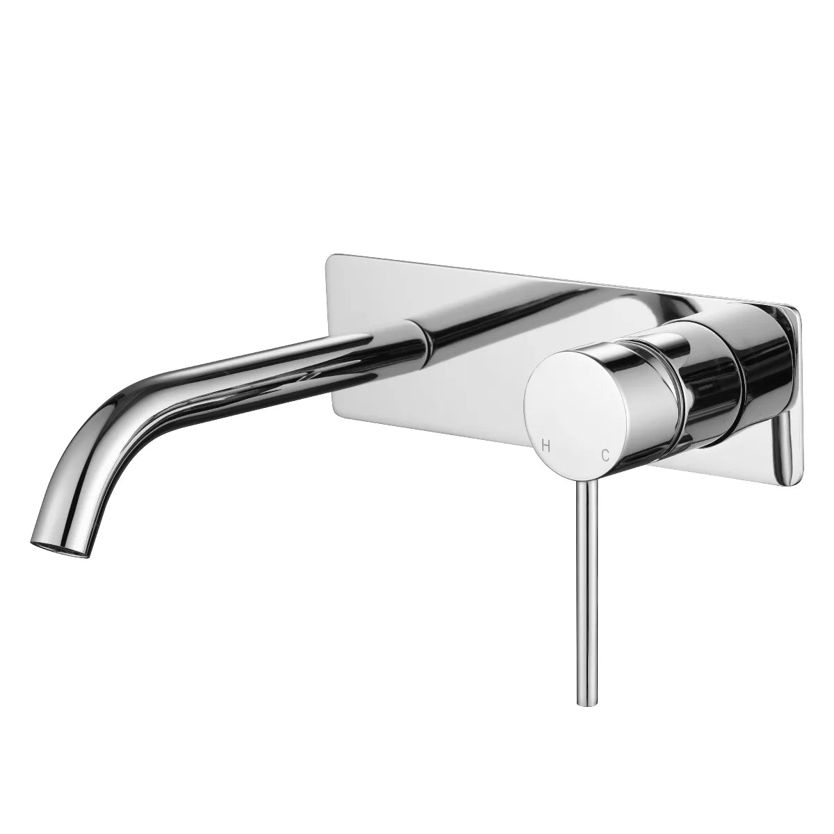 Star Mini - Polished Chrome Wall Mixer Combination