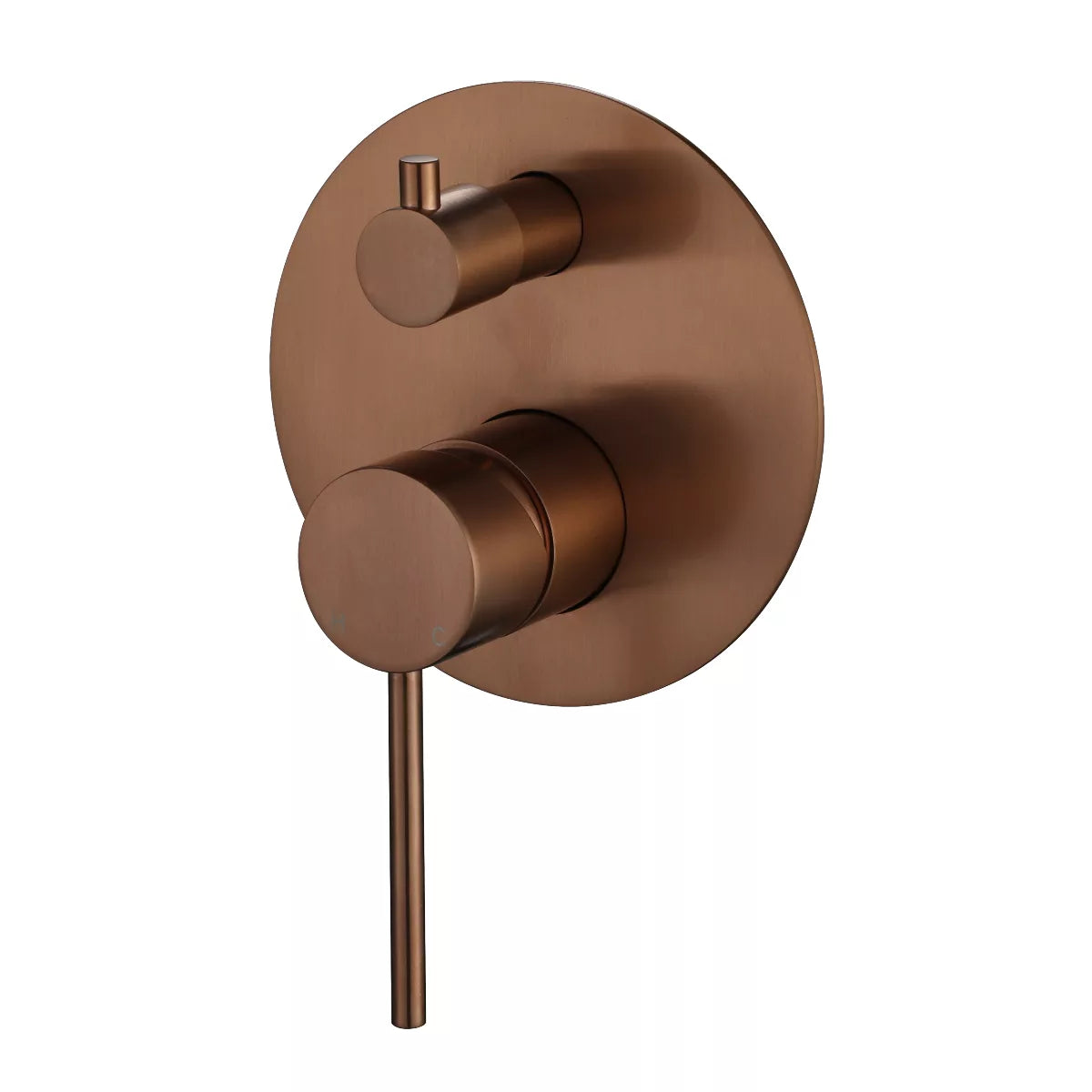 Star Mini - Champagne Wall Mixer w Diverter