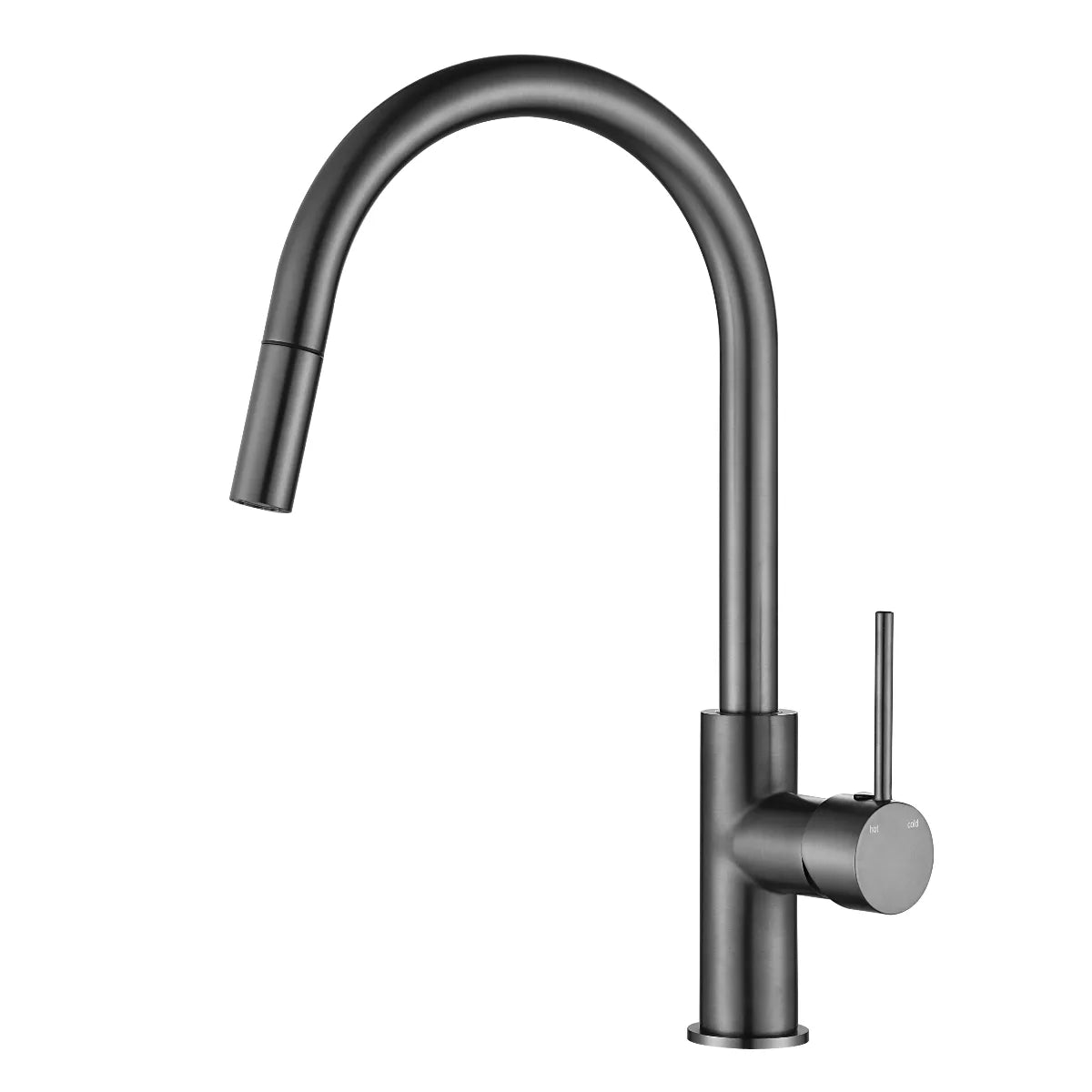 Star Mini - Gunmetal Kitchen Mixer w Pull Out Hose