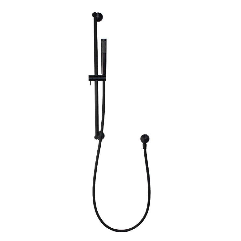 Star Mini - Matte Black Hand Shower on Sliding Rail