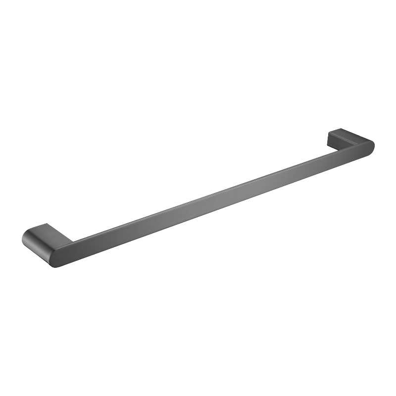 Supra - Gunmetal 800mm Single Towel Rail