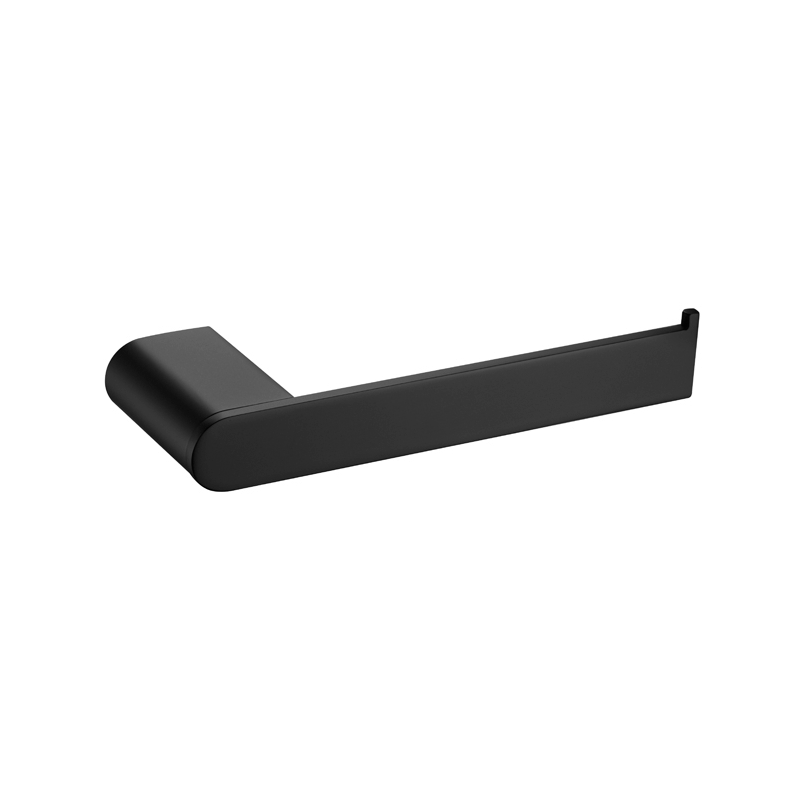 Supra - Matte Black Toilet Roll Holder