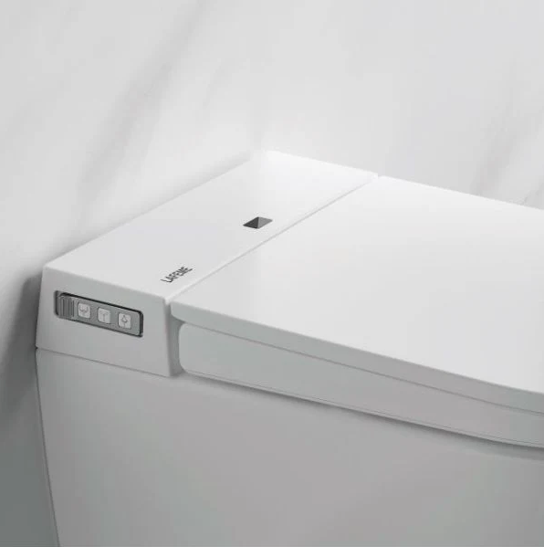 Crawford - ST21 Smart Toilet inc Brushed Gold Flush Plate