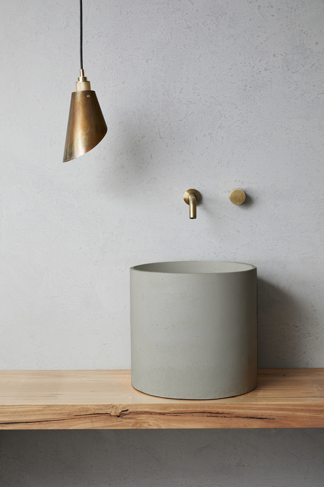 Millie Concrete Basin - Surface Mount