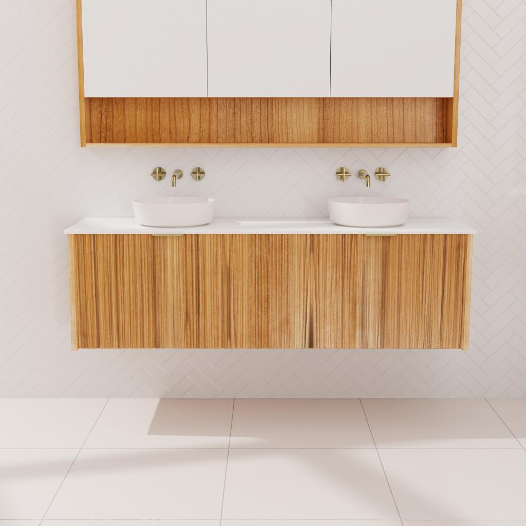 Sophia - 1500mm Messmate Wall Hung Vanity