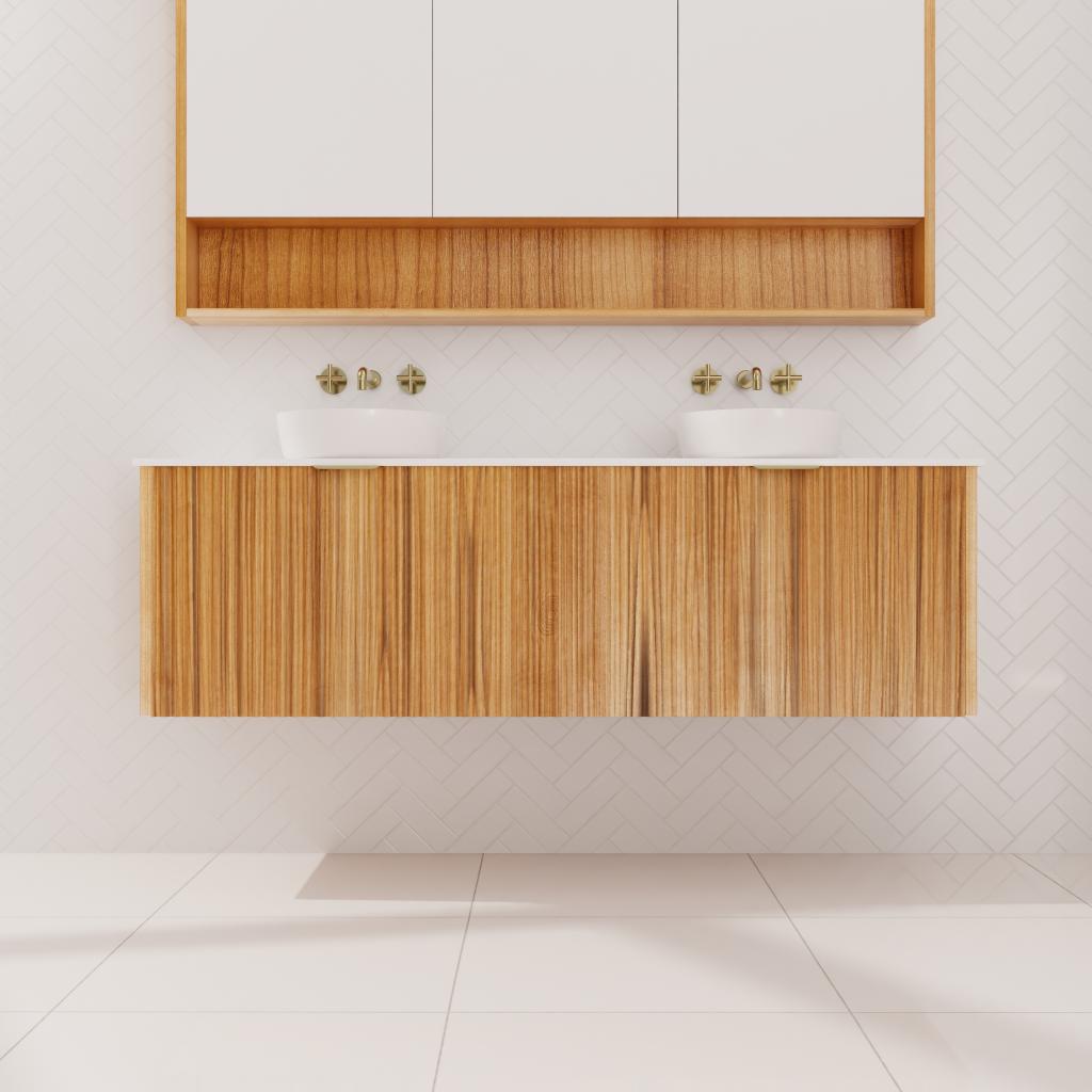 Sophia - 1500mm Messmate Wall Hung Vanity