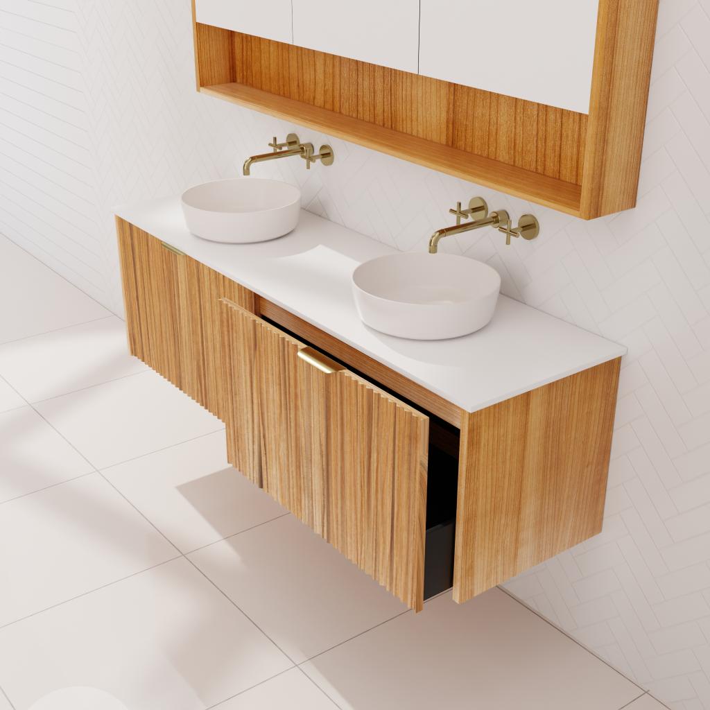 Sophia - 1500mm Messmate Wall Hung Vanity