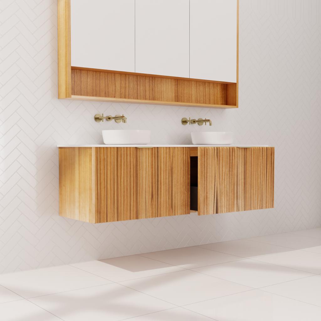 Sophia - 1500mm Messmate Wall Hung Vanity