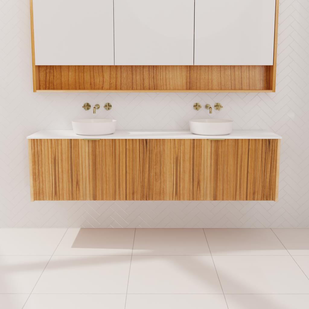Sophia - 1800mm Messmate Wall Hung Vanity