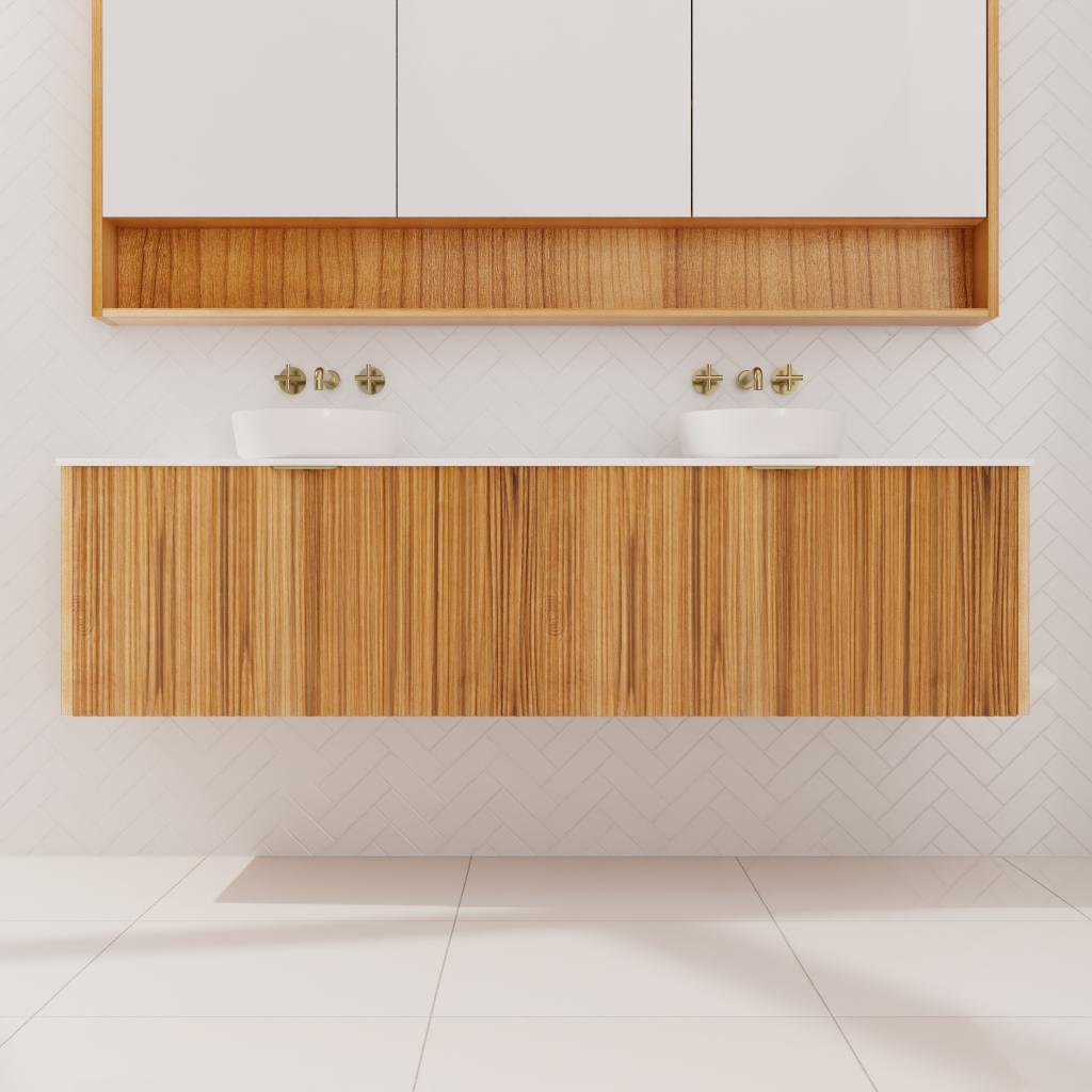 Sophia - 1800mm Messmate Wall Hung Vanity