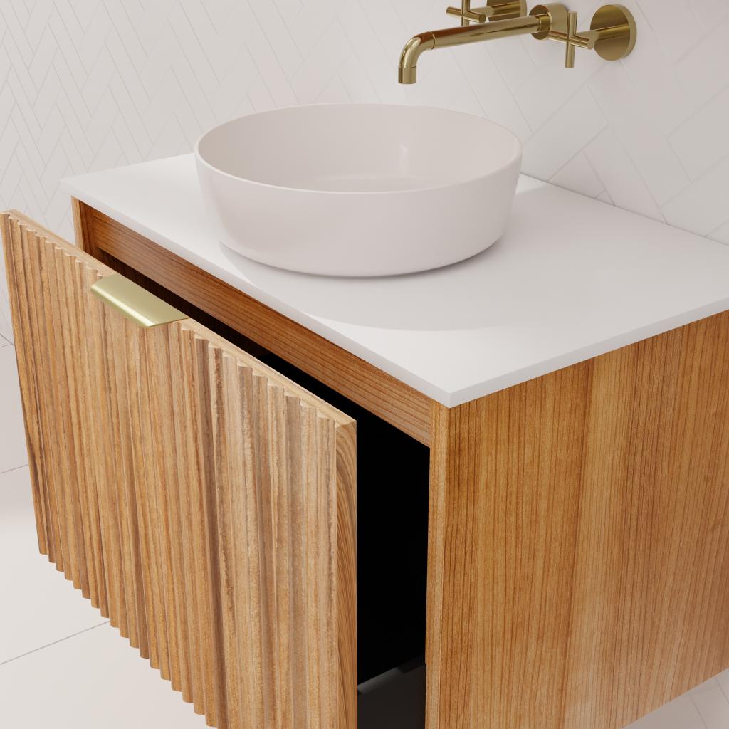 Sophia - 750mm Messmate Wall Hung Vanity