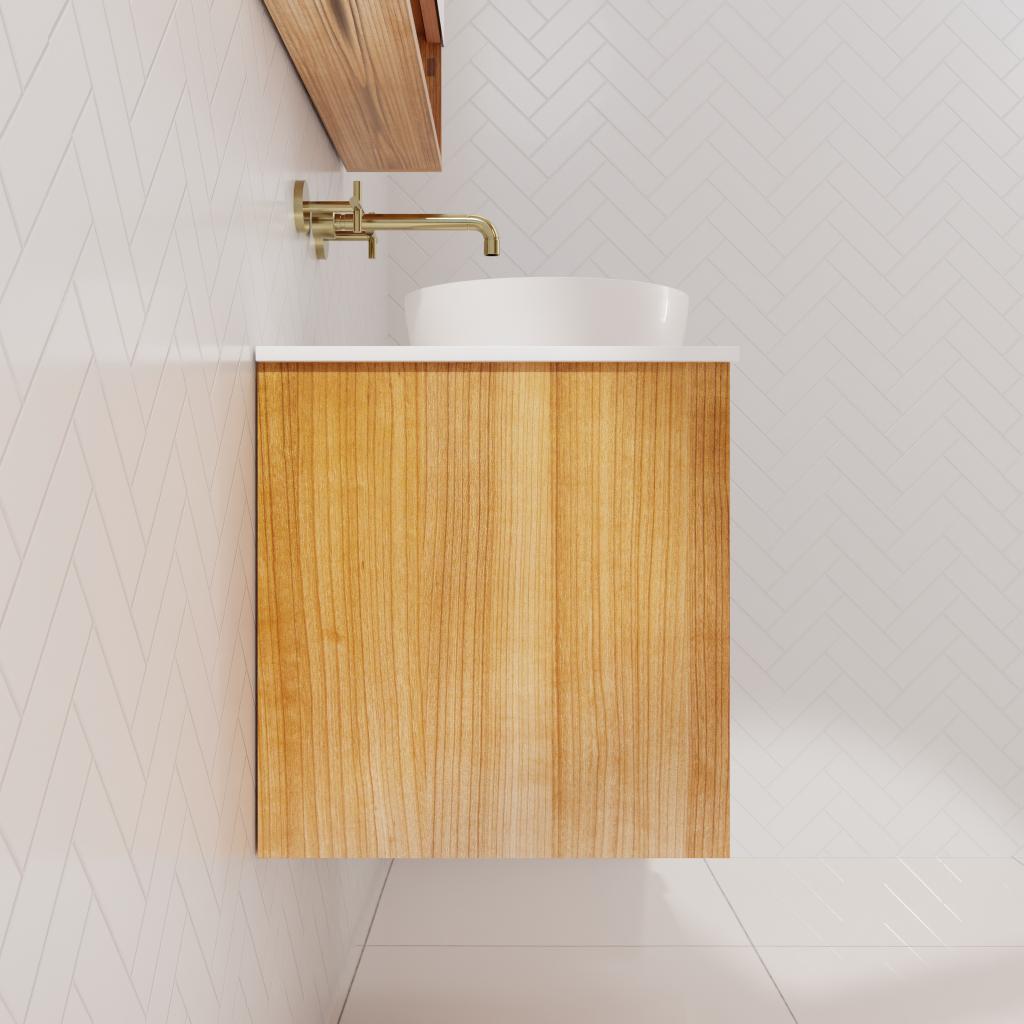 Sophia - 750mm Messmate Wall Hung Vanity