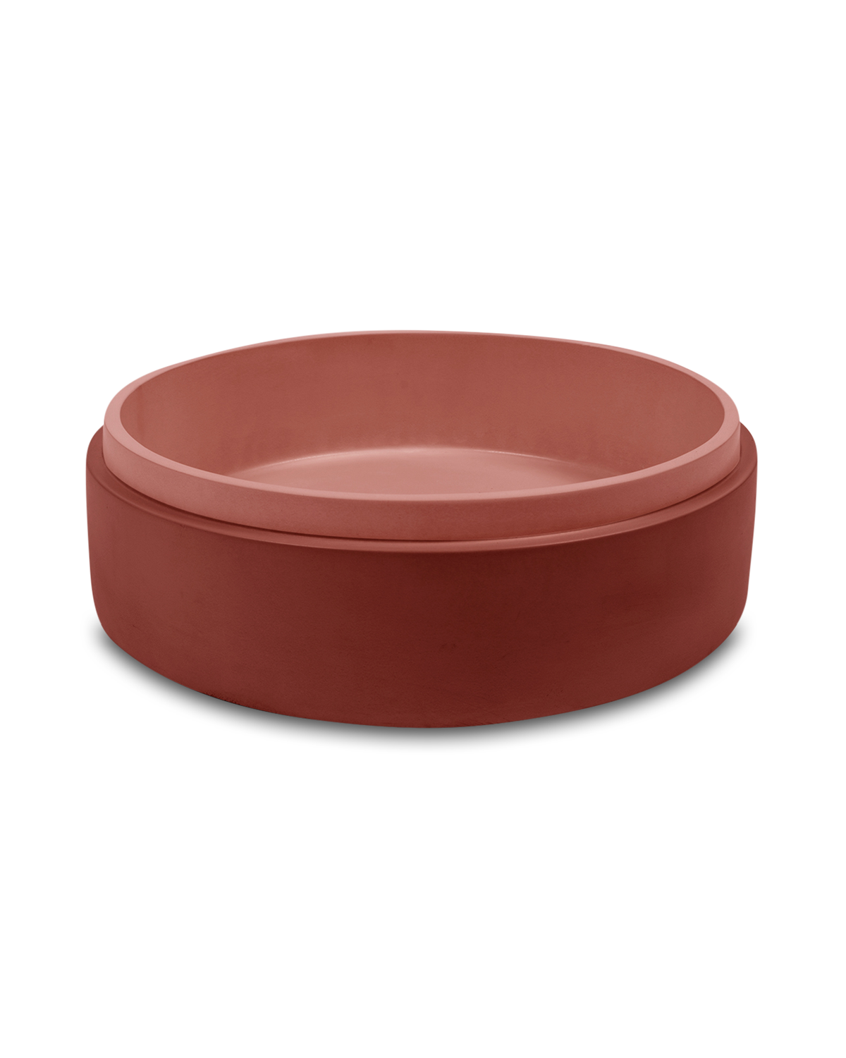 Stepp Circle Concrete Basin - Wall Mount