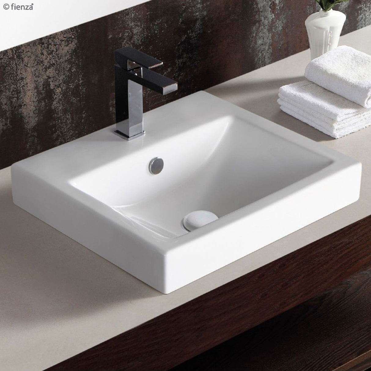Low Profile Semi Inset Basin
