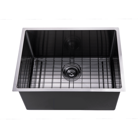 Kitchen Sink - Gunmetal Stainless Steel Single Bowl Kitchen Sink
600x450x230mm