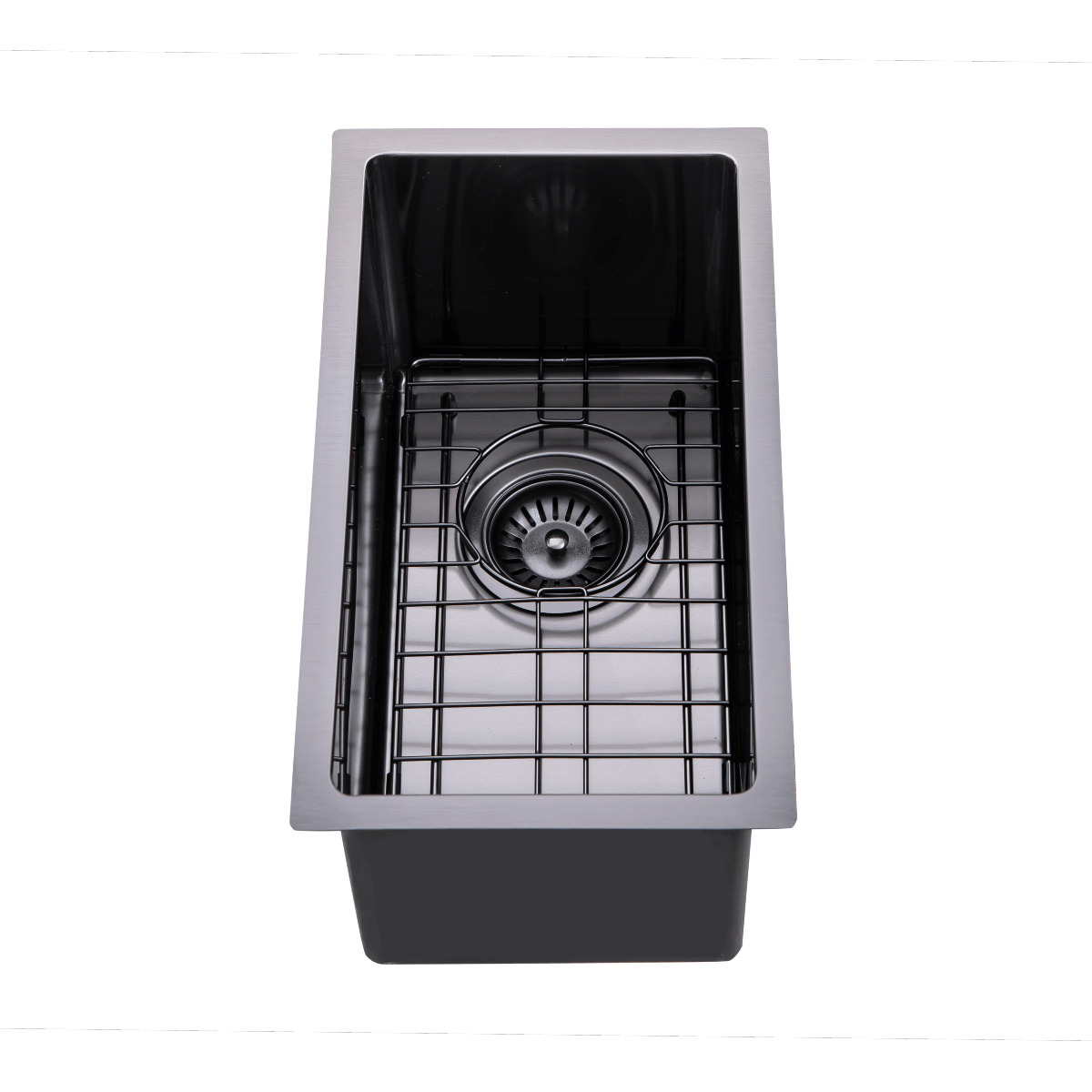 Kitchen Sink - Gunmetal Stainless Steel Double Bowl Sink
250x450x215mm