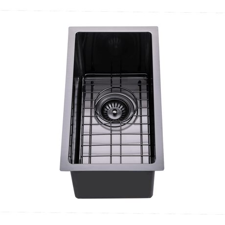 Kitchen Sink - Gunmetal Stainless Steel Double Bowl Sink
250x450x215mm