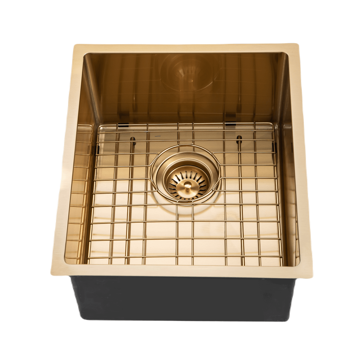 Kitchen Sink - Gold Stainless Steel Double Bowl Sink
390x450x215mm