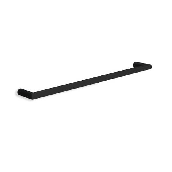 Thermorail - Round Single Rail 832x32x100mm 23Watts - Matt Black - Includes Transformer