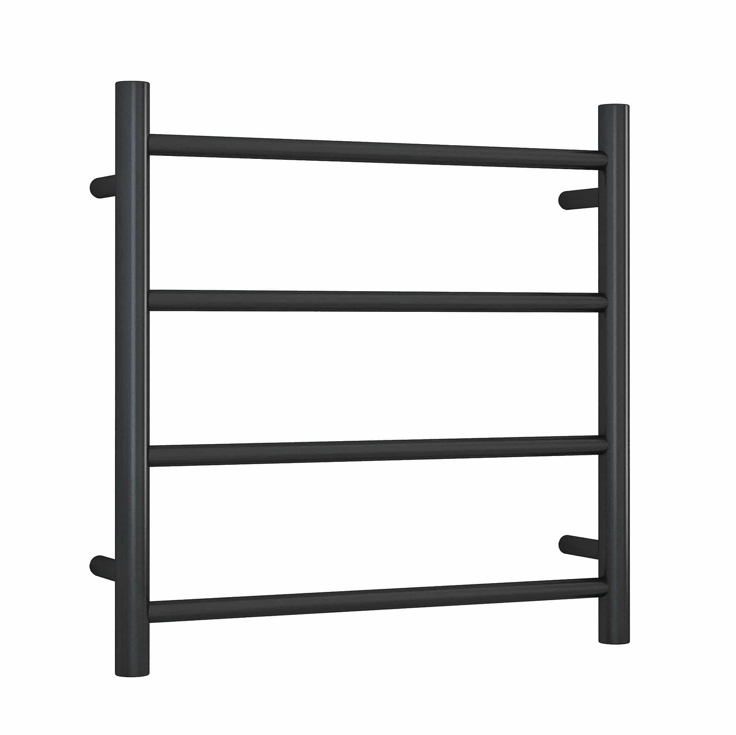 Thermorail - Straight/Round 550x550x122mm 54Watts 4 Bars - Matt Black