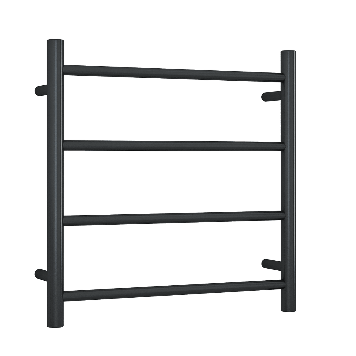 Thermorail - Straight/Round 12Volt 550x550x122mm 70Watts 4 Bars - Black