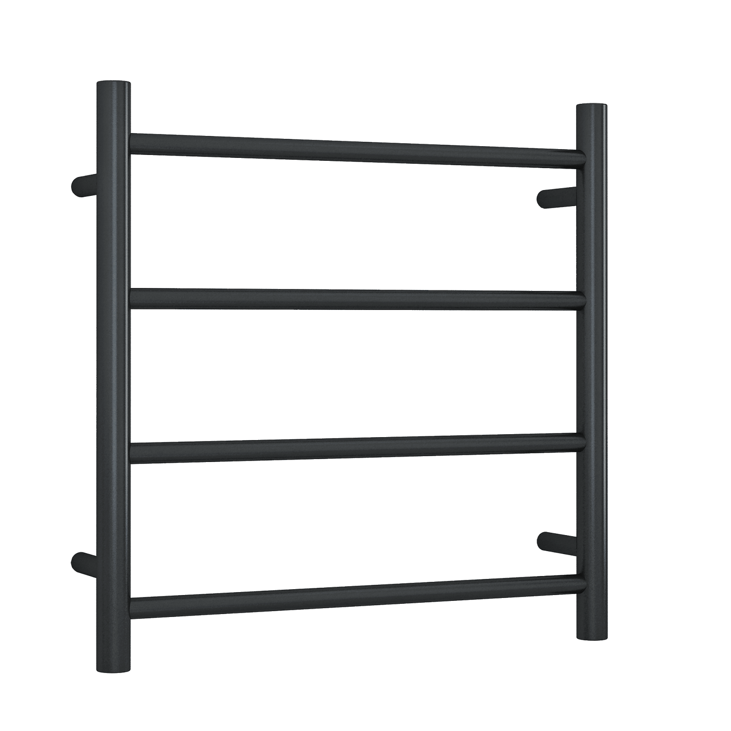 Thermorail - Straight/Round 12Volt 550x550x122mm 70Watts 4 Bars - Black
