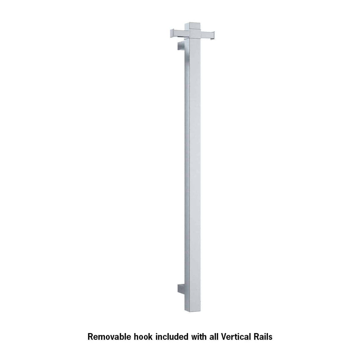 Thermorail - Square 12Volt Vertical Bar 900x142x100mm 30Watts With Optional Hook