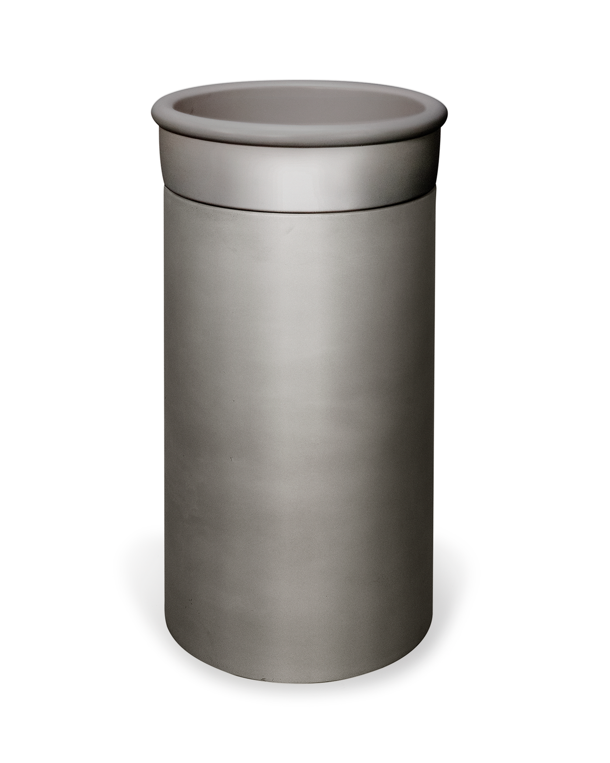 Cylinder Concrete Tubb Basin - Freestanding