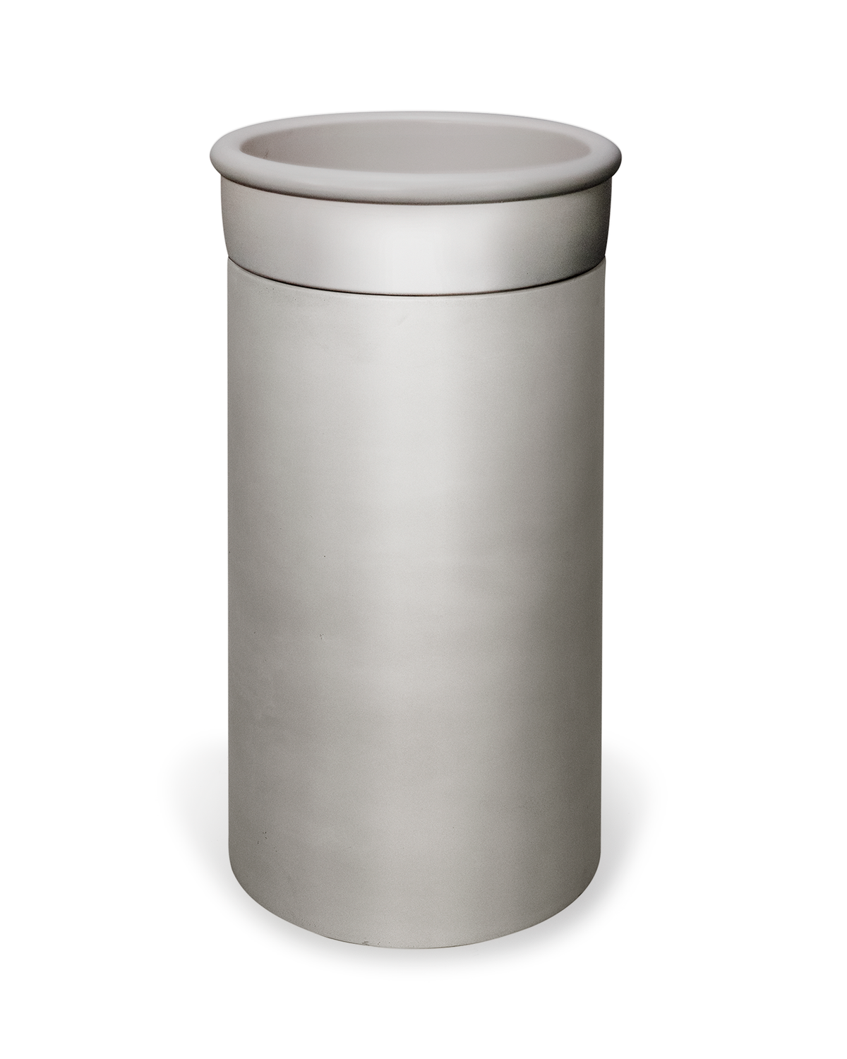 Cylinder Concrete Tubb Basin - Freestanding