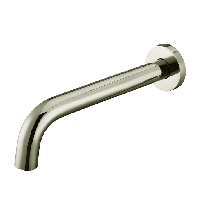 Villa - Brushed Nickel 200mm Wall Spout