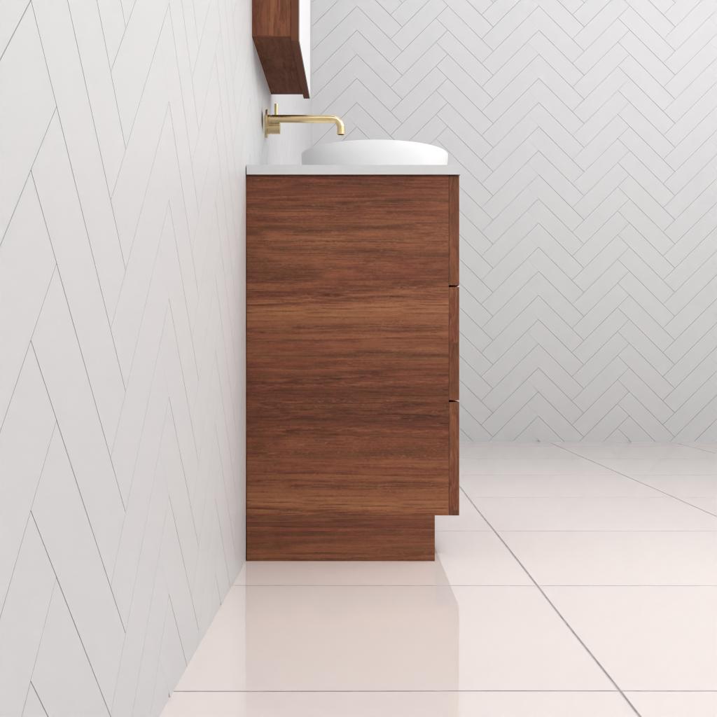 Celeste Trio - 750mm Tasmanian Blackwood Freestanding Vanity