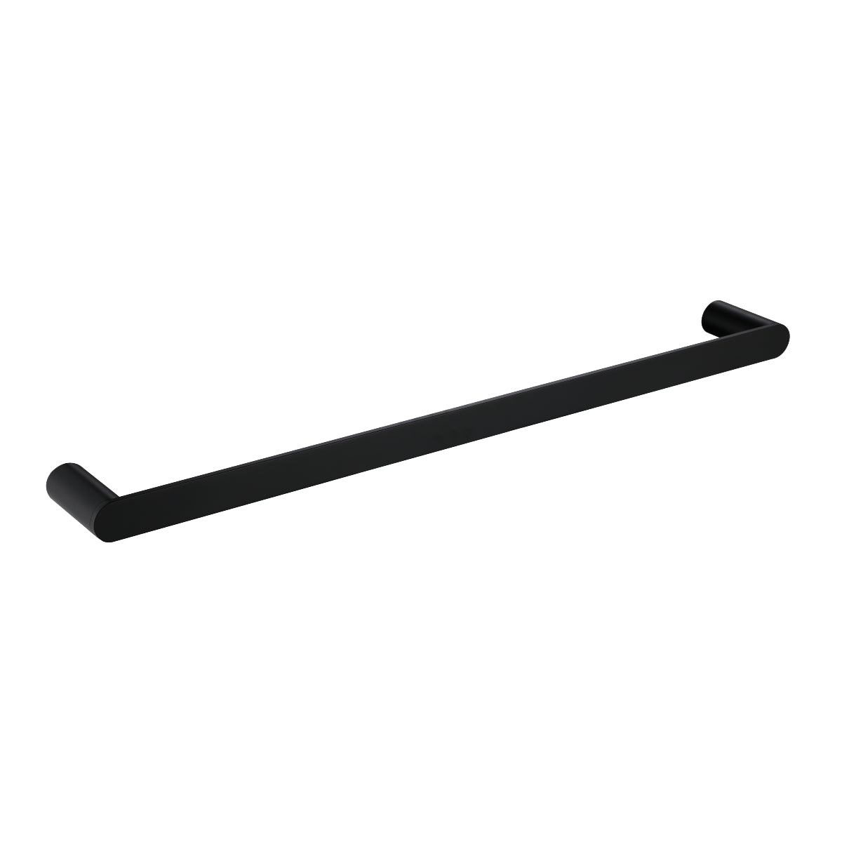 Vega - Matte Black 750mm Single Towel Rail