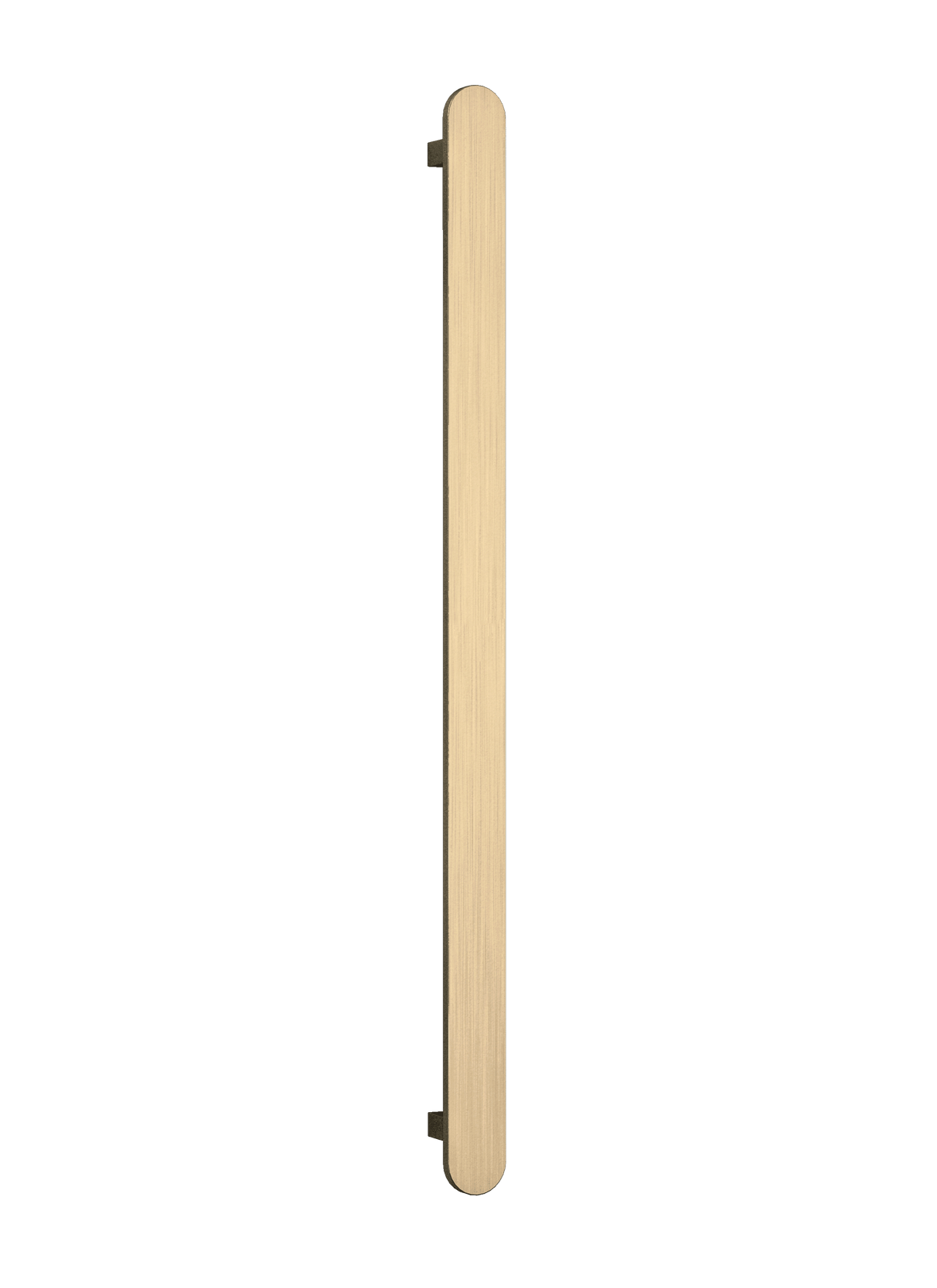 Thermorail - Flat/Pill 12Volt Vertical Bar 900x50x50mm 20Watts - Brushed Brass