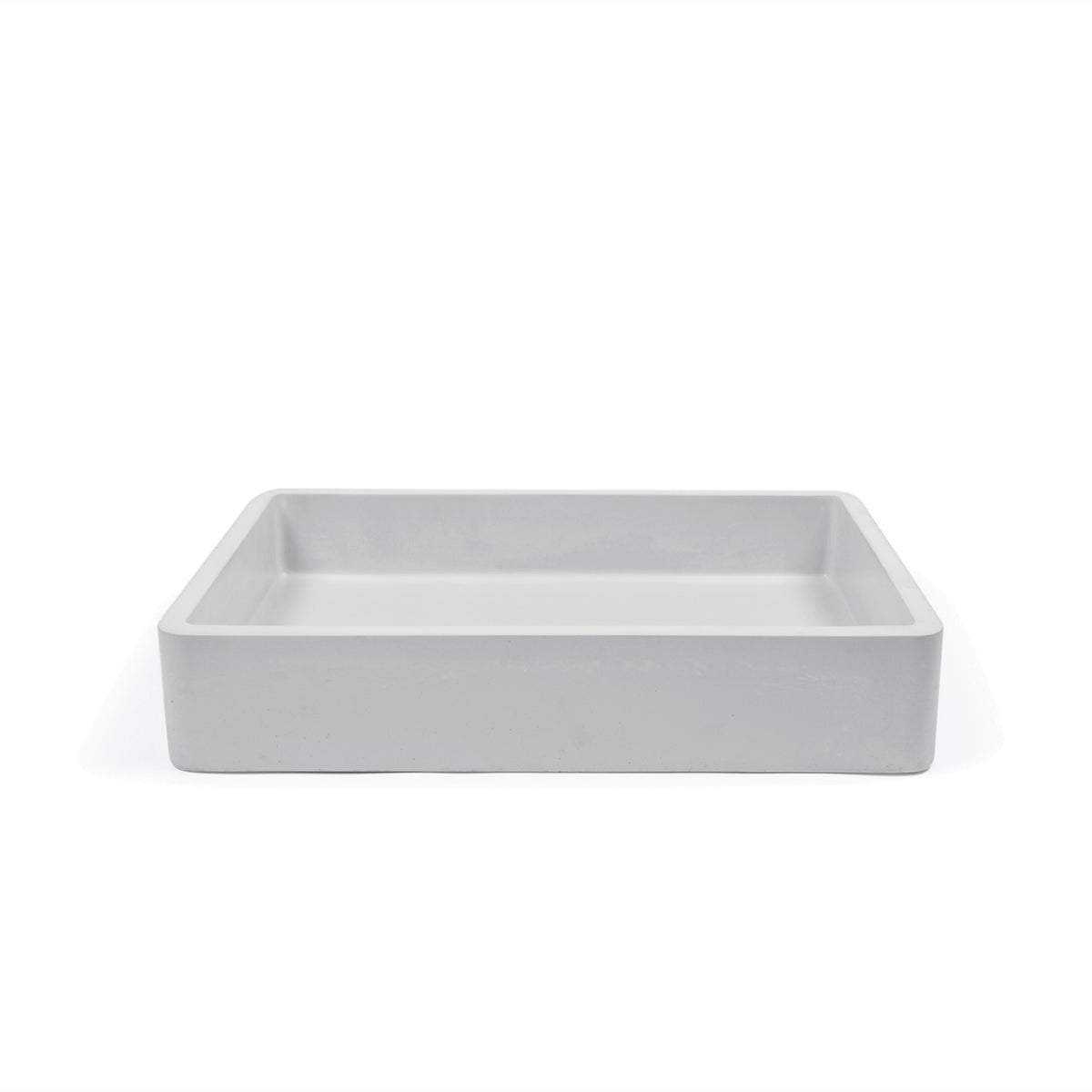 Vesl Rectangle Concrete Basin - Surface Mount