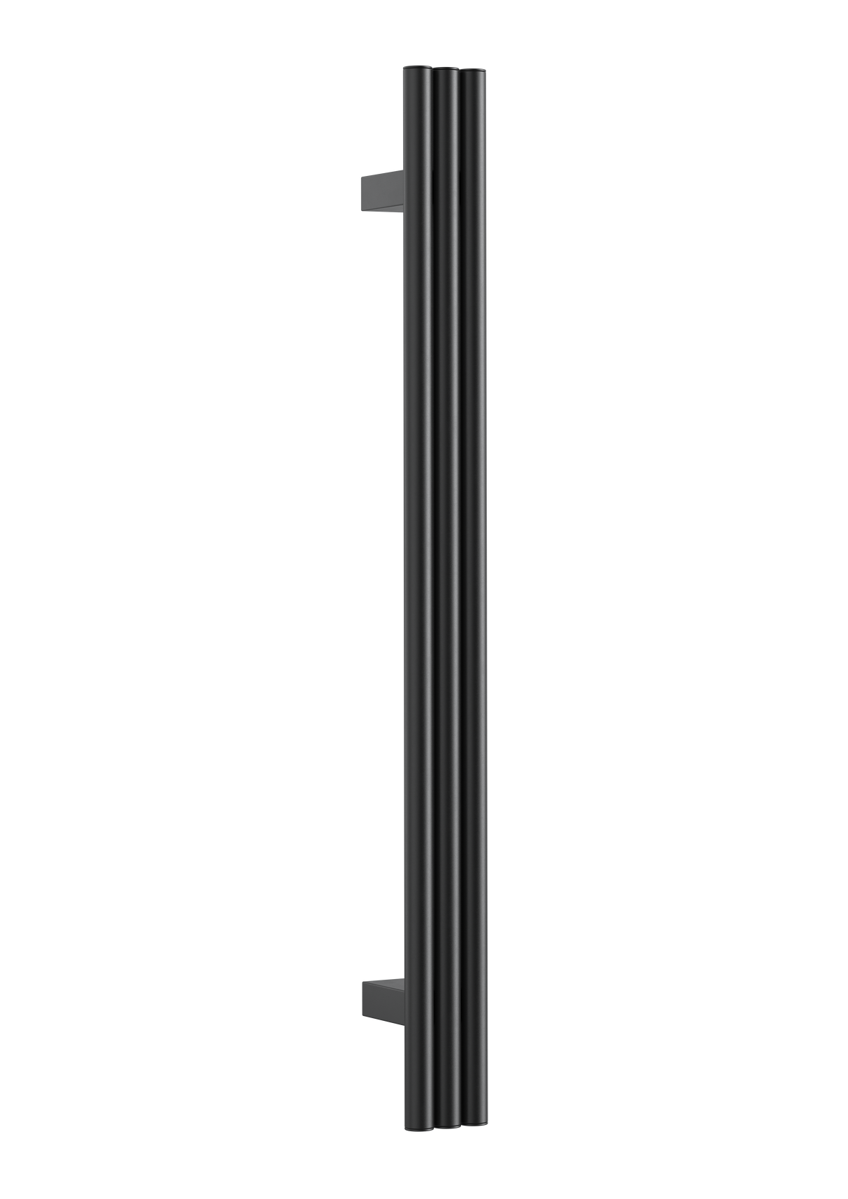 Thermorail - Heated Towel Rail Round/Triple Tube Matt Black