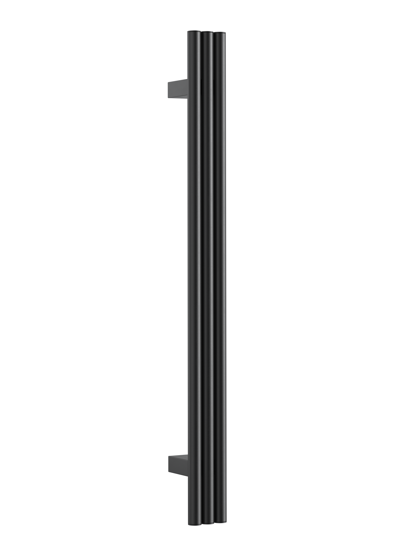 Thermorail - Heated Towel Rail Round/Triple Tube Matt Black