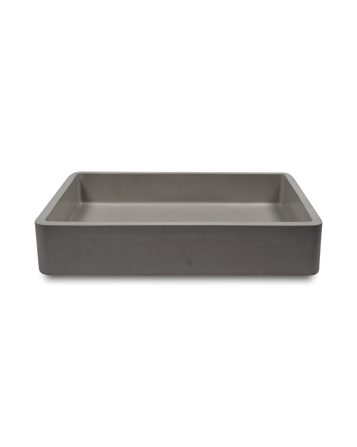 Vesl Rectangle Concrete Basin - Wall Mount