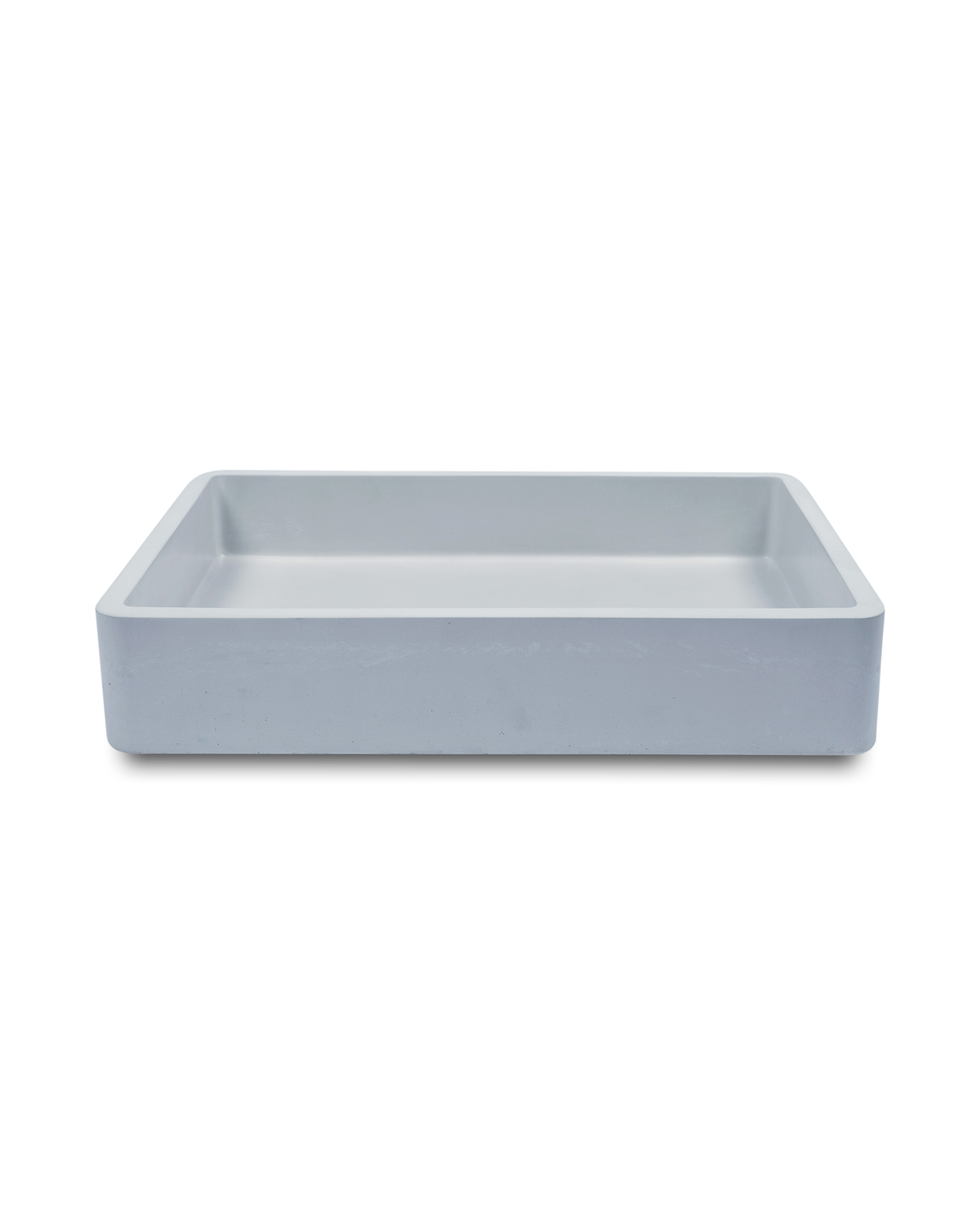 Vesl Rectangle Concrete Basin - Wall Mount