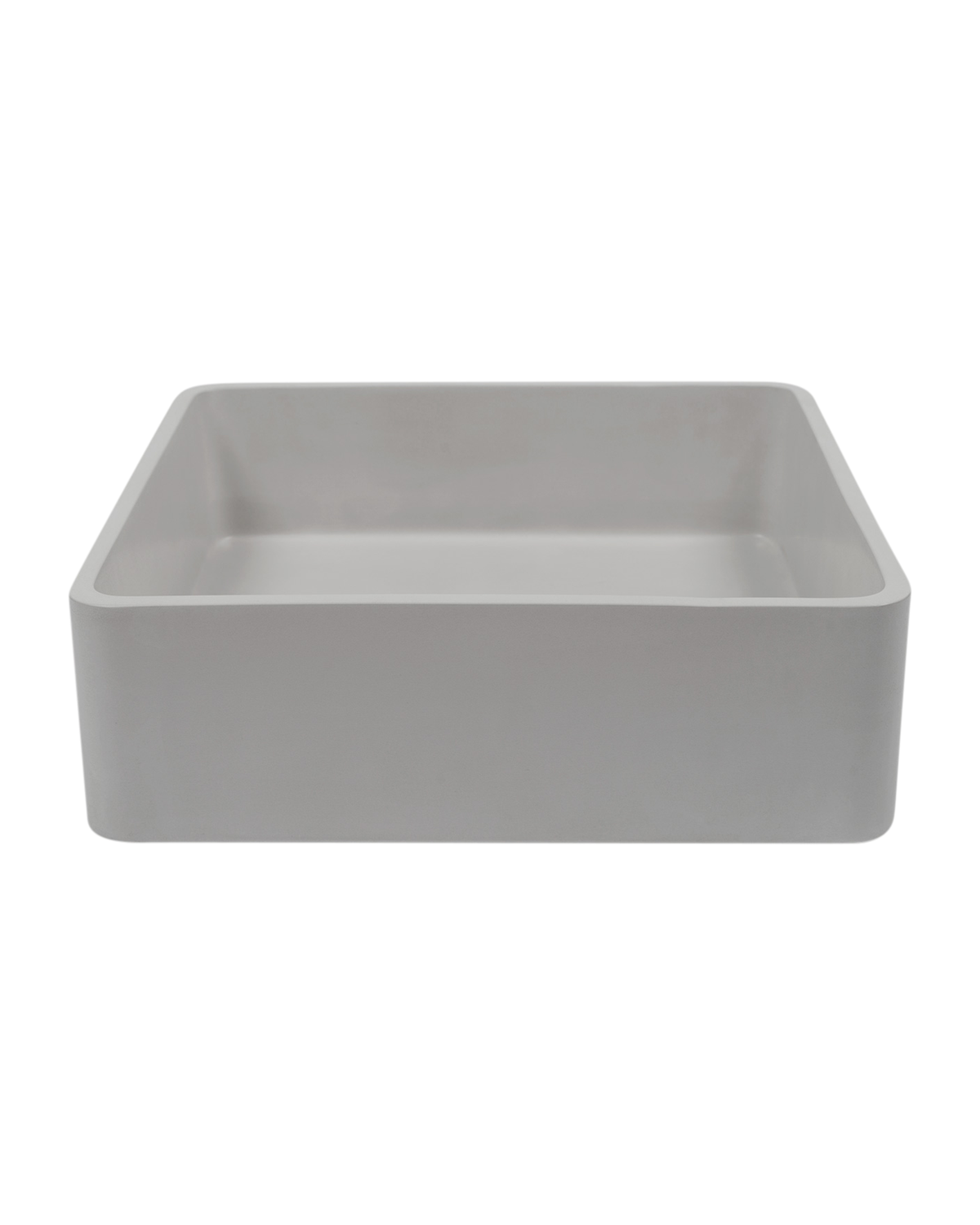 Vesl Square Concrete Basin - Wall Mount